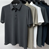 Mens Mesh Polo Shirt for Summer Wear