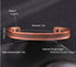 Purple Copper Bracelet for Women