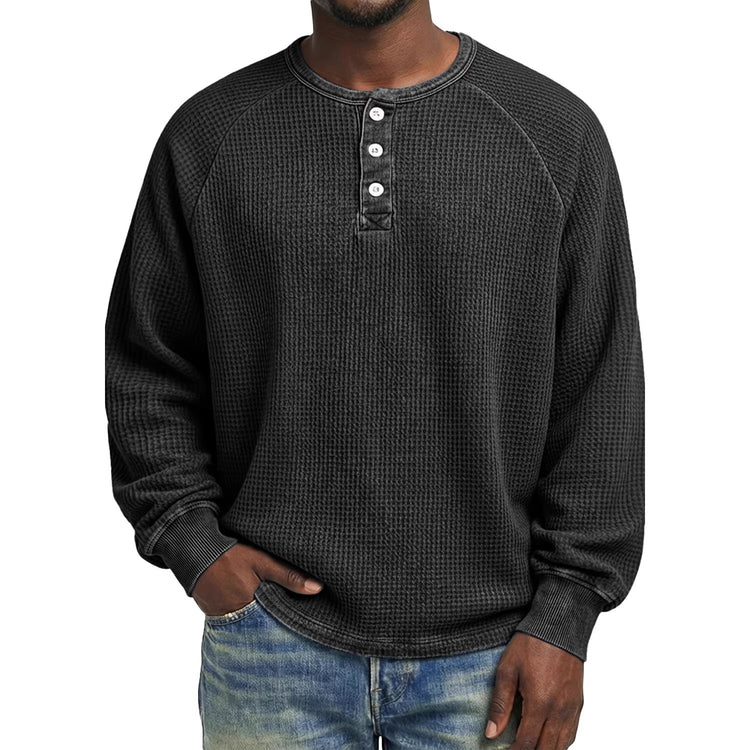 Mens Printed Long Sleeve Shirt