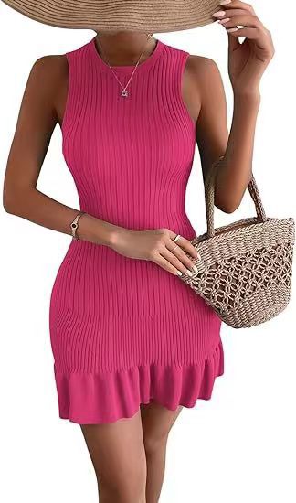 Ruffled Wrap Dress for Women