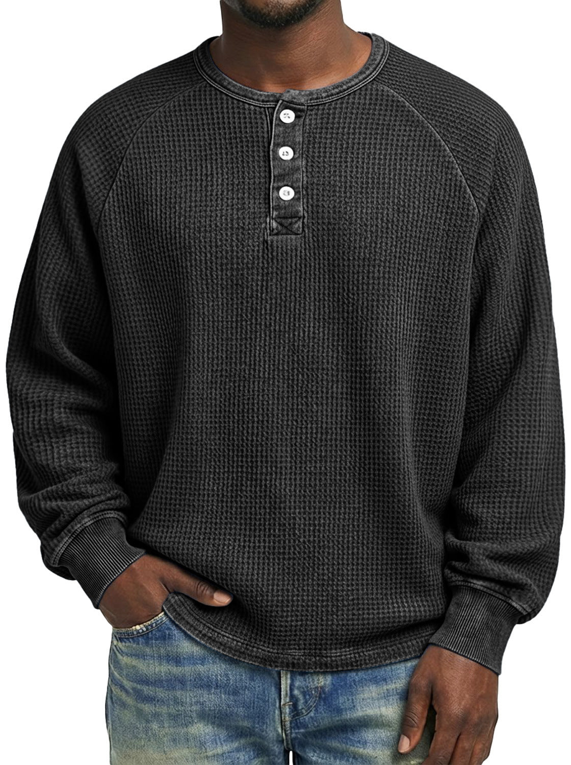 Mens Printed Long Sleeve Shirt