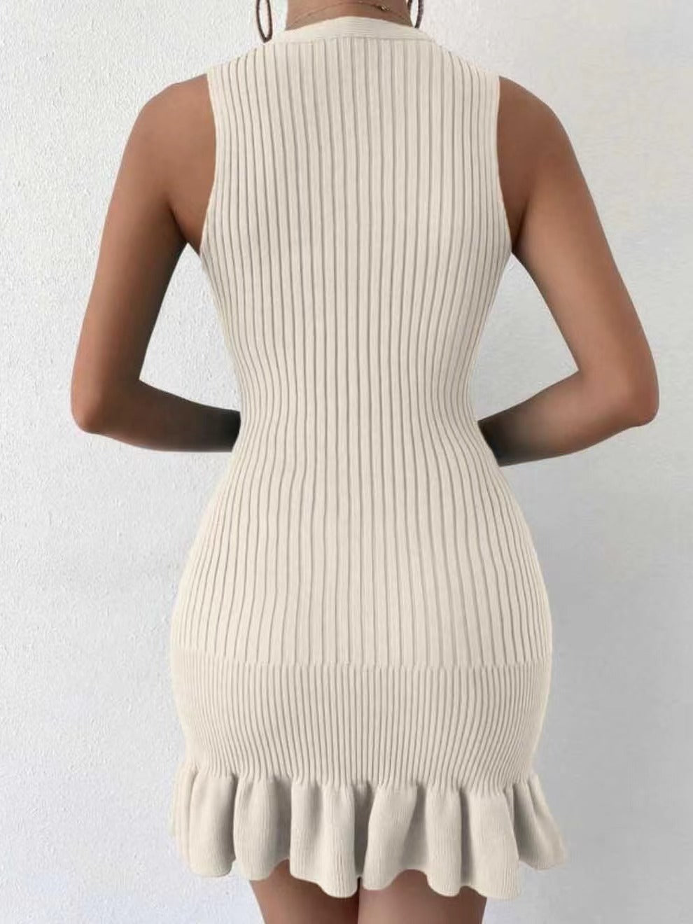 Ruffled Wrap Dress for Women