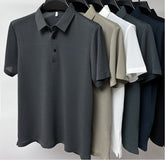 Mens Mesh Polo Shirt for Summer Wear