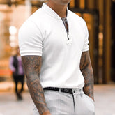 Casual Polo Shirt for Men Short Sleeve Top