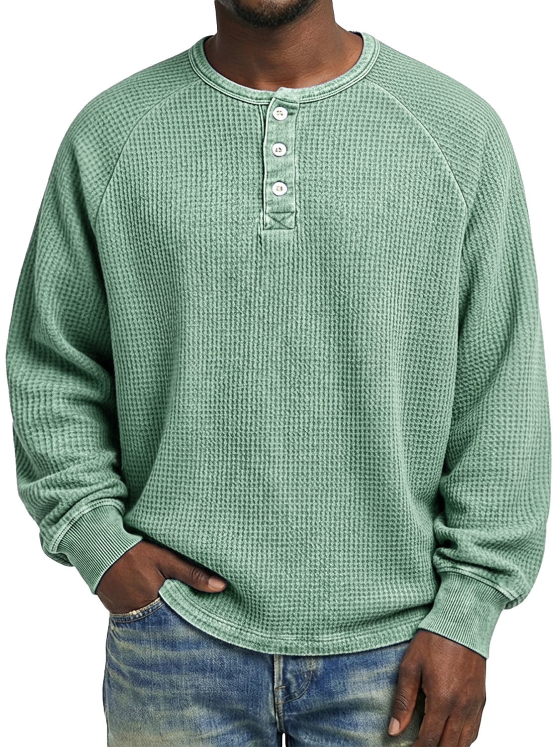 Mens Printed Long Sleeve Shirt