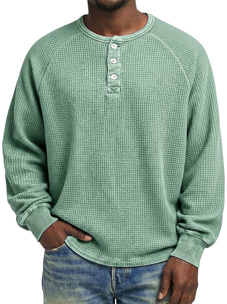 Mens Printed Long Sleeve Shirt