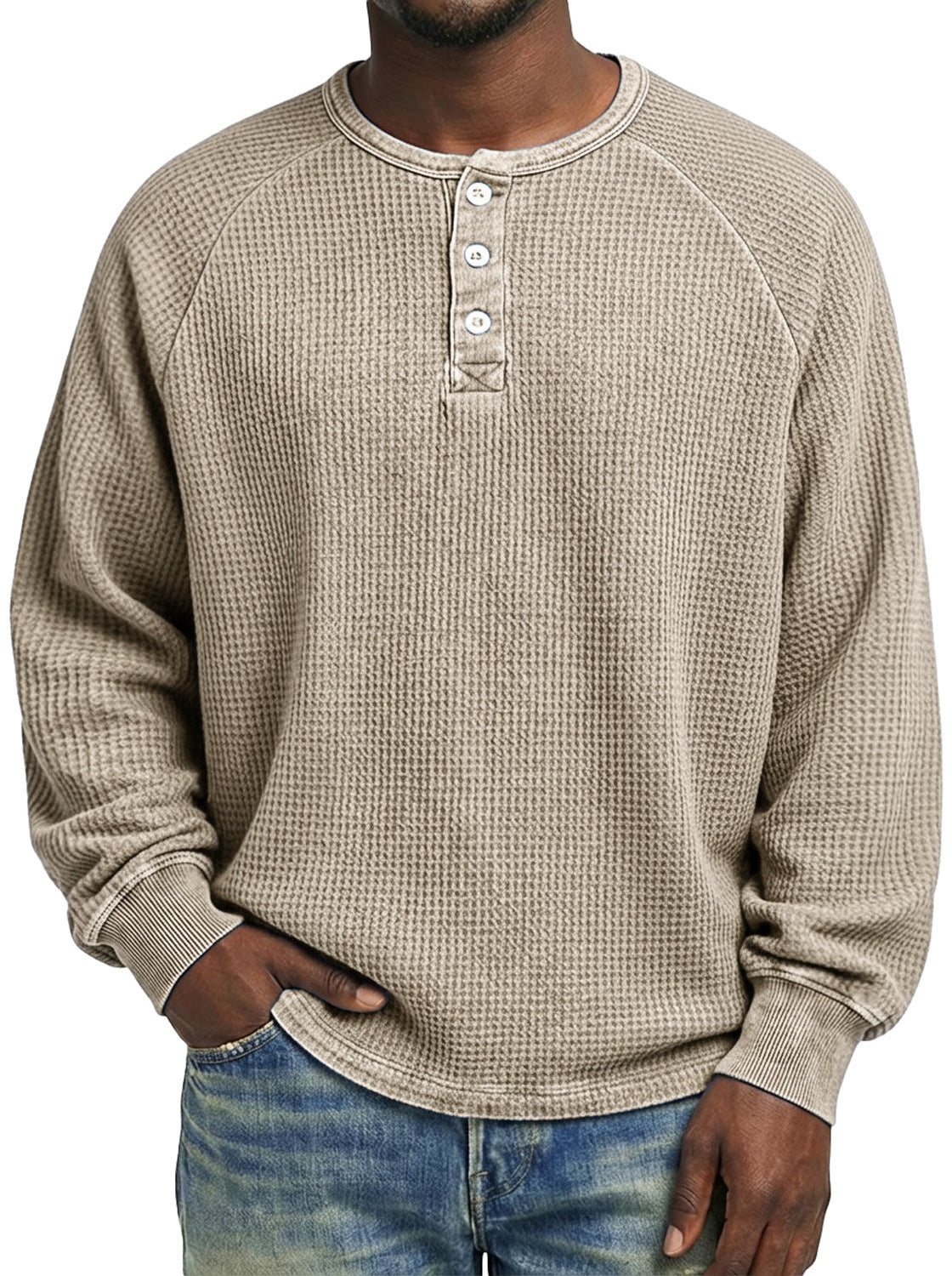 Mens Printed Long Sleeve Shirt