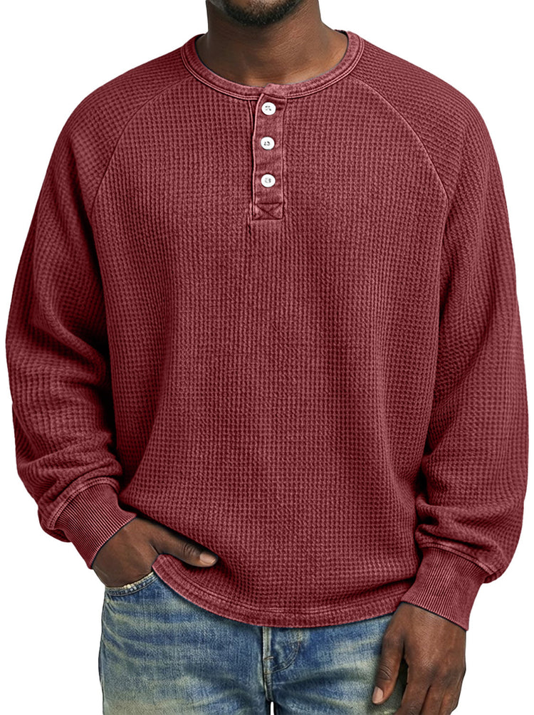 Mens Printed Long Sleeve Shirt