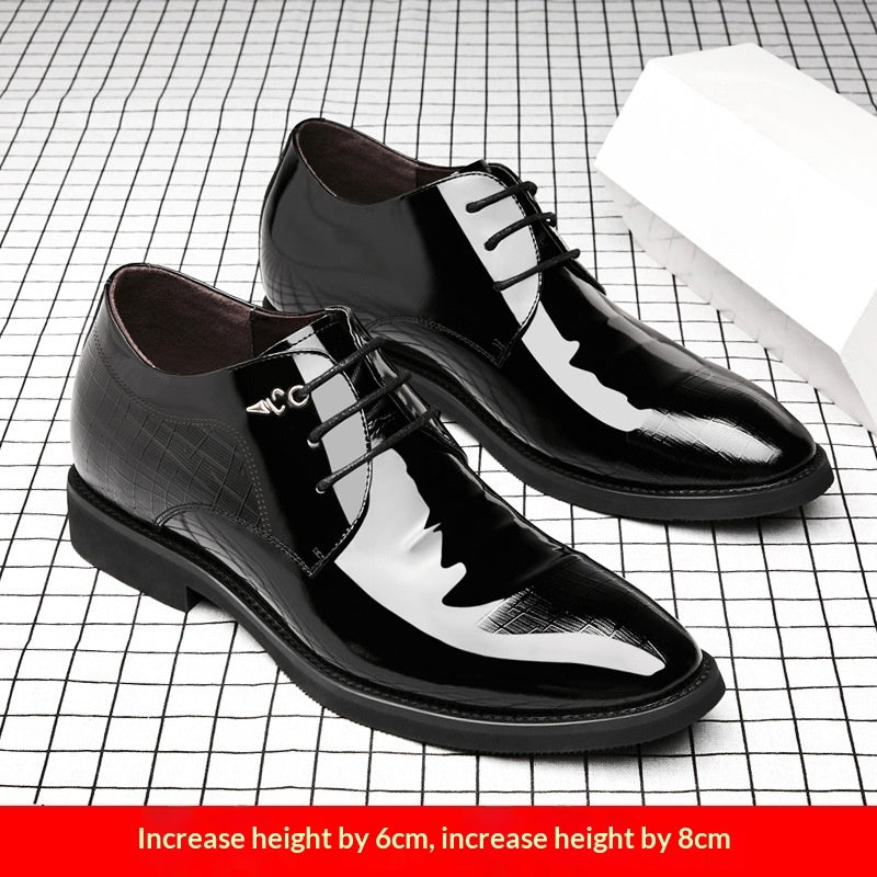 Hidden Heel Dress Shoes for Men